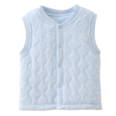 保暖背心男女宝宝夹棉加厚马甲