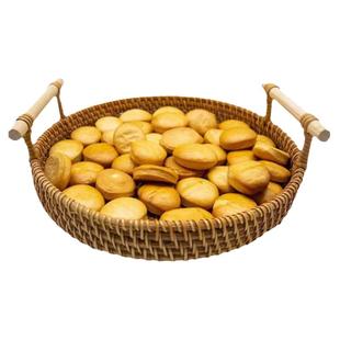 纯碱烤馍片金币饼干养小馍丁胃山西特产解馋零食手工现做馒头早餐