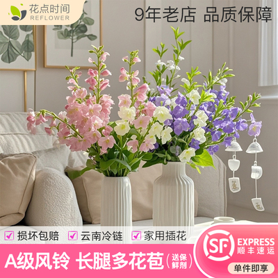 花点时间风铃花草鲜花紫色粉色云南直发花束插瓶水养铃兰鲜切花