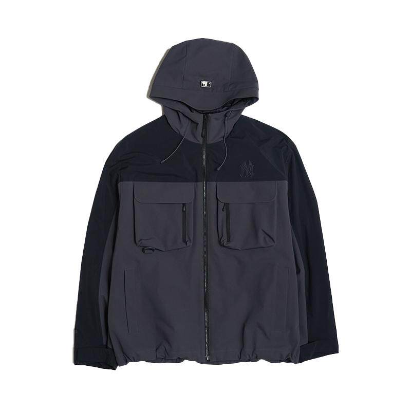 MLB官方 男女同款户外防水防污三防拼色夹克外套26春季新款WJB02