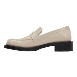 SW PALMER BOLD LOAFER 简约休闲厚底方跟乐福鞋女小皮鞋制服鞋