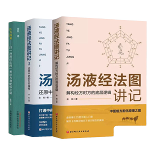 【全3册】医方图解以汤液经法图解读方剂配伍之秘+汤液经法图讲记解构经方时方的底层逻辑+汤液经法图讲记2还原中药的五行属性