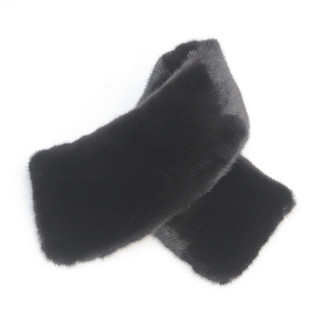 进口水貂毛领子大方领大衣翻领单独短毛男女通用整皮领毛毛领单卖