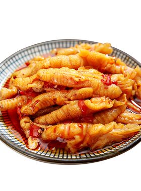 无骨凤爪南团酸辣熟食