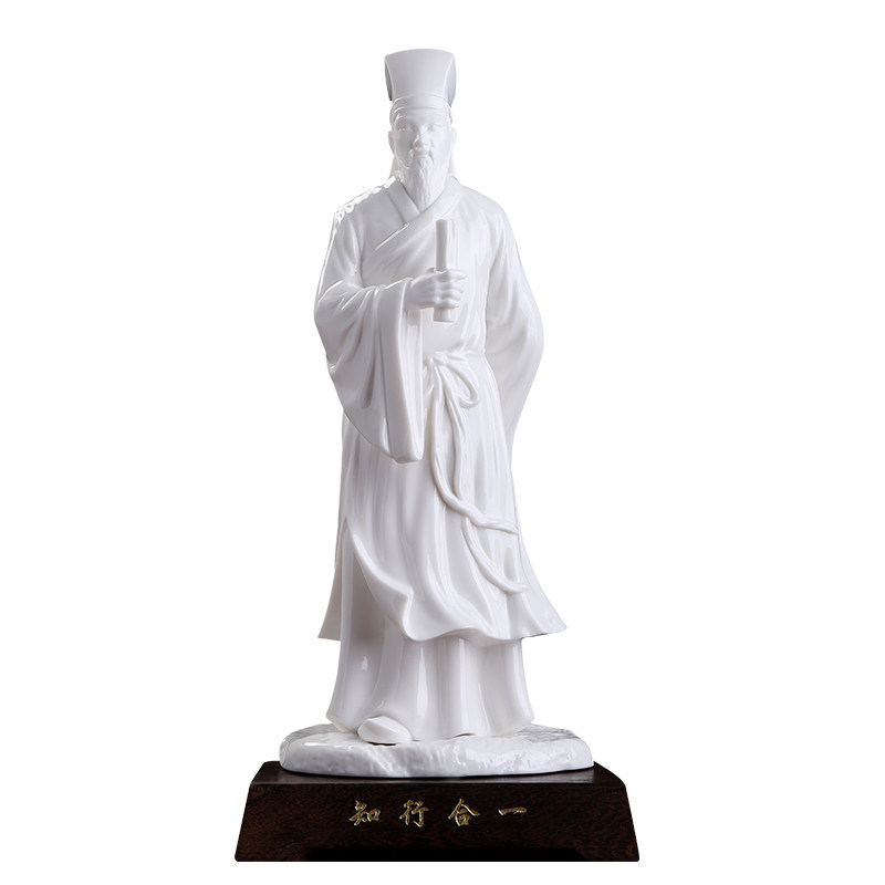 东方泥土陶瓷王阳明限量摆件