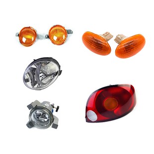 雪佛兰宝骏乐驰前大灯总成SPAPK前照灯左右前杠雾灯侧边照明灯罩