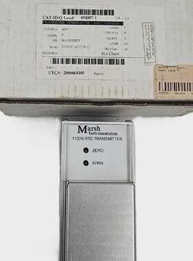 MARSH INSTRUMENTATION 694307 RTD TRANSMITTER TEMP 11076 TT [