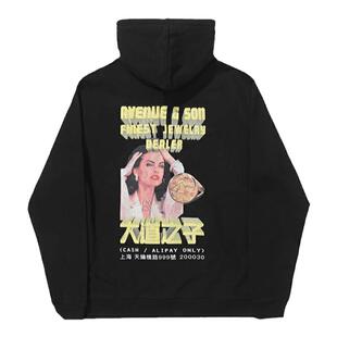 AVENUE & SON “JEWELRY DEALER” 秋冬连帽套头宽松卫衣帽衫