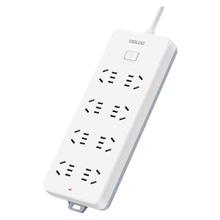 【德力西官旗】拍第2项选择！排插插座4位总控全长1.8米