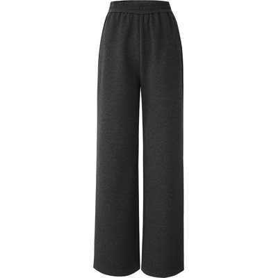 娅丽达加绒加厚窄版阔腿裤女