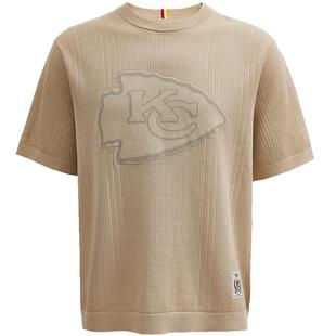 【NFL联名】SEASON HIGH2025年秋季针织衫短袖男装堪萨斯城酋长队