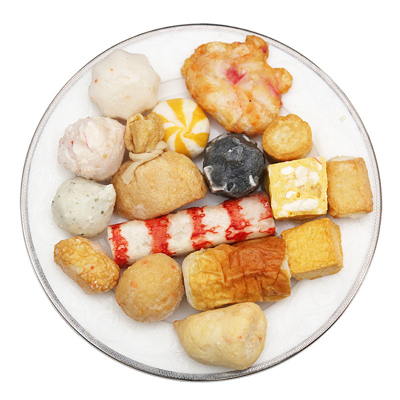 台湾火锅丸子组合套餐关东煮食材涮锅豆捞混合什锦全家福海鲜鱼丸