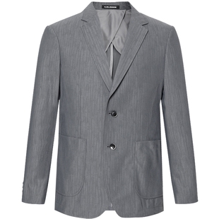 【薄款】利郎官方正品 休闲西服男士商务肌理提花春季新款外套男