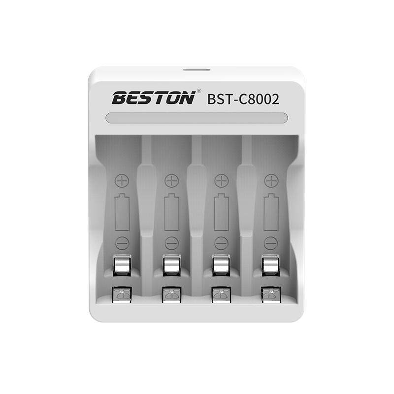 Beston 大容量镍氢5号7号1.2V可充电电池 家用玩具遥控器键盘鼠标闹钟五号七号可充电AA循环电池充电器套装