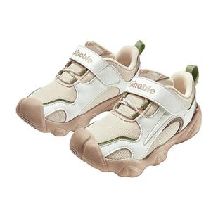 基诺浦机能鞋2026年春季新款学步鞋男女宝宝鞋子童鞋豹豹鞋GW1857