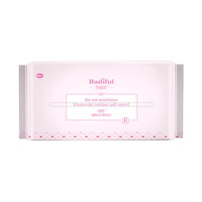 芭迪芙强吸水加厚一次性擦脚纸巾