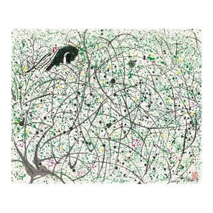 SEREN ART《春风又绿江南岸》吴冠中高级抽象艺术装饰画拼图500片