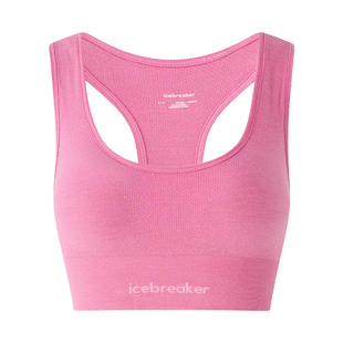 icebreaker 17.5微米美丽诺羊毛女260 Seamless瑜伽文胸背心bra