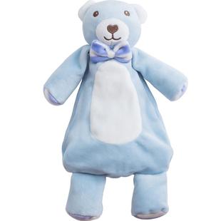 贝佳丽婴儿安抚巾毛绒玩具玩偶可入口咬安抚宝宝口水巾0-1岁睡眠