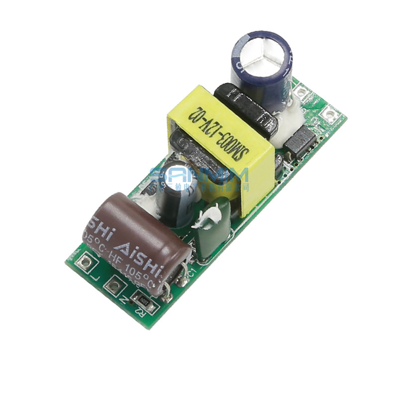 精密12V300mA 3W隔离电源模块 AC-DC开关电源 5V电源板 迷你电源