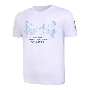 VICTOR威克多胜利羽毛球服运动T恤世界羽联巡回总决赛T-WT2501