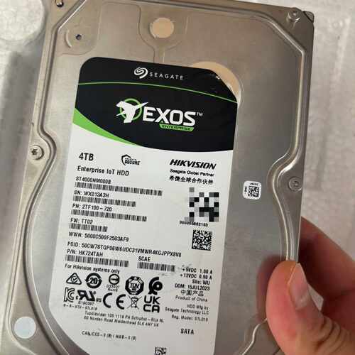 希捷Exos 4TB企业级硬盘ST4000NM000B—议价