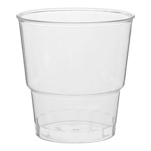 喇叭花航空杯一次性杯子定制太空杯加厚透明硬水杯啤酒杯整箱批发