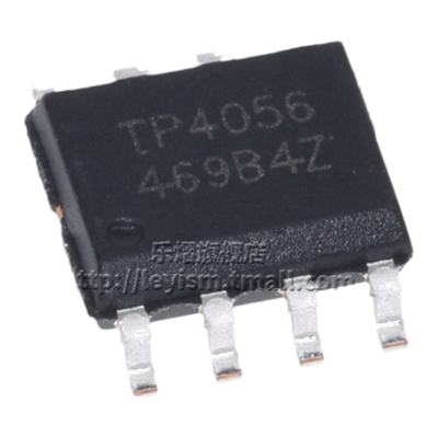 乐熠 贴片 TP4056 ESOP-8 1A 线性锂电池充电IC 电池电源管理芯片