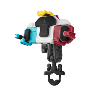 五匹osopro摩托车手机支架踏板电动车导航固定架减震防盗螃蟹支架