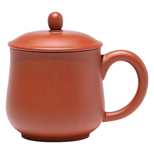 茶杯主人杯茶具套装紫砂盖杯高端办公室个人专用大容量带盖泡茶杯