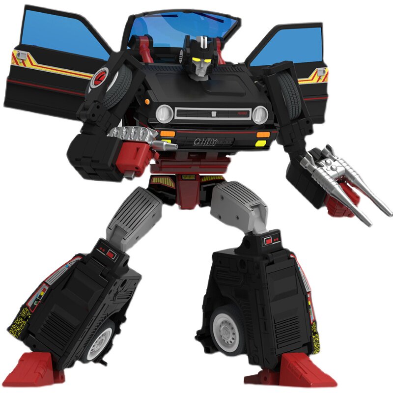 X社MX-17B黑色刹车尖叫变形玩具