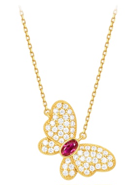 GXIAOXIAO【金蝶绮梦】项链