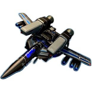 KC KitzConcept太空堡垒超时空要塞VF-1S蓝黑连太空包限量版2.5版