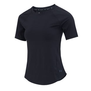 安德玛UA训练短袖女士健身夏季运动服跑步速干透气T恤上衣1368178