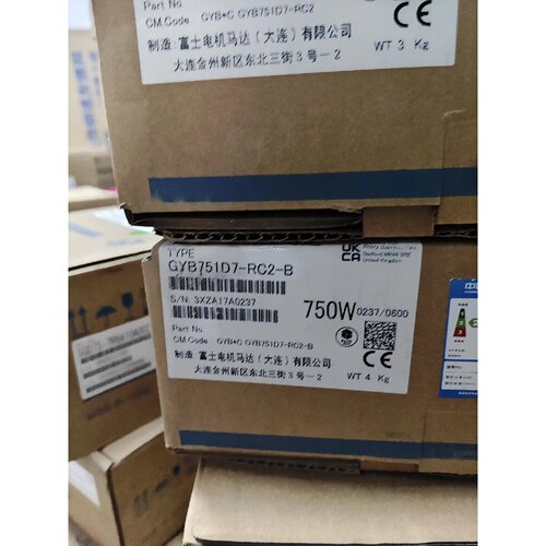 议价富士伺服电机GYB751D7RC2750W功率全新原装维修