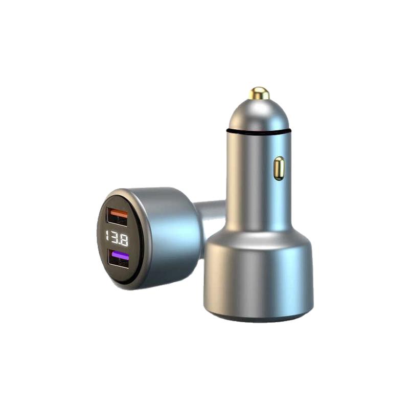 120W合金车载充电器适用vivo华为小米IQOOoppo荣耀苹果超级快闪充
