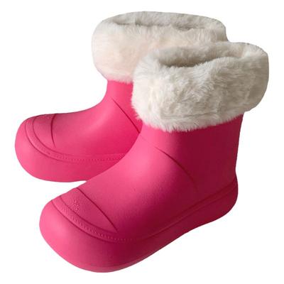 细细条简约百搭可拆卸加绒雪地靴