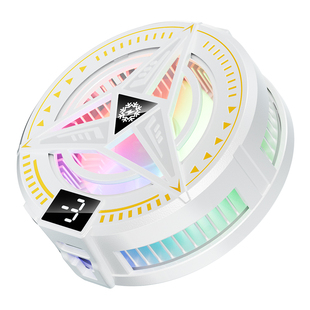 手机散热器冠格】2026新款磁吸半导体制冷风冷静音数显游戏主播电竞降温神器适用于苹果安卓黑鲨