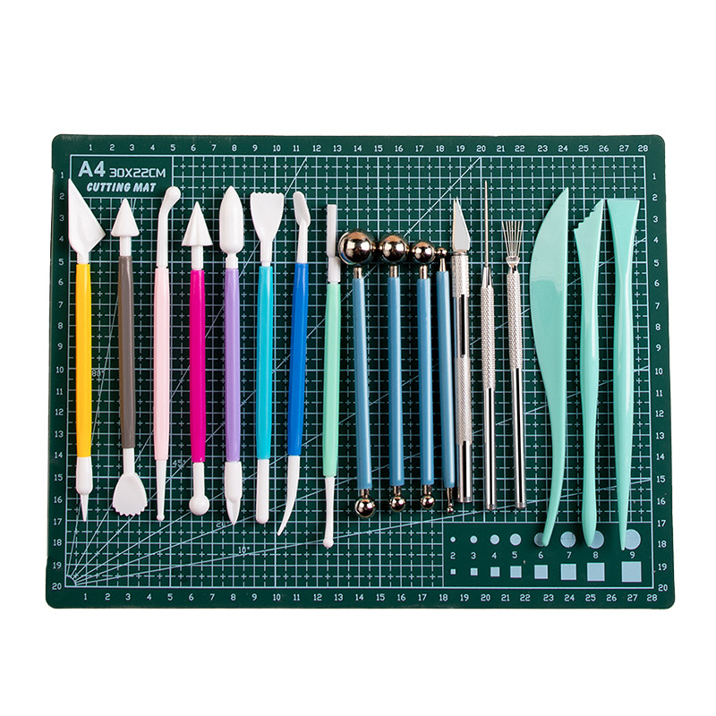 超轻粘土工具套装石塑黏土橡皮泥彩泥软陶泥压泥板小学生手工专用
