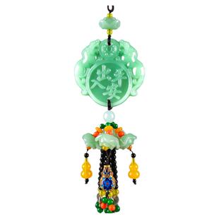 车内挂件汽车吊饰高档女士2025网红平安符饰品摆件后视镜车子挂饰