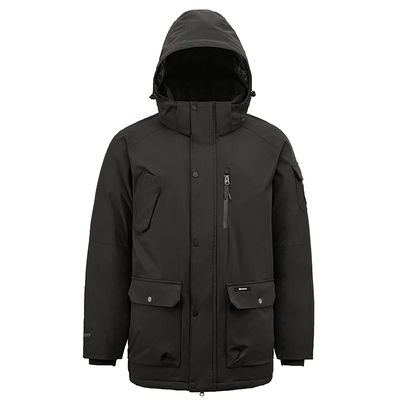 君羽户外鹅绒服男中长款加厚工装