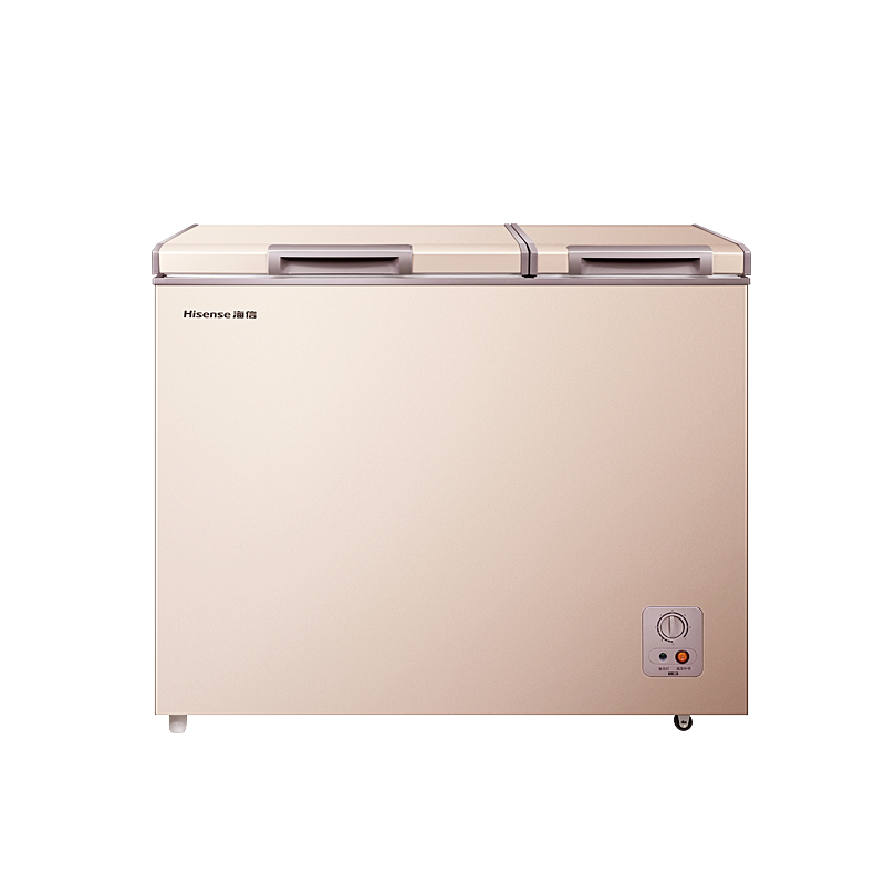 海信218L卧式冰柜冷柜家用小冰箱