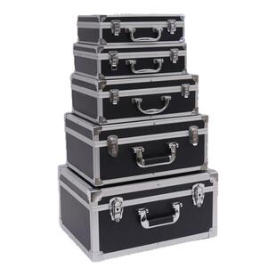 新款铝合金工具收纳箱样品设备仪器箱高速公路工程竣工资料文件箱