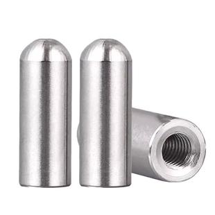 304不锈钢内螺纹圆头圆柱销内牙销钉高精度定位带孔销子M5M6M8M10