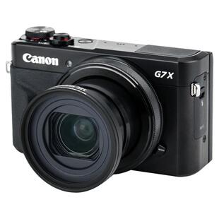 JJC适用佳能G7X3 G7X2相机滤镜转接环G7X Mark II G7XII G5X G5X2 G5XII接圈可转接49mmUVCPL偏振镜ND减光镜