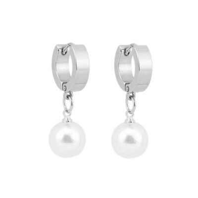 新款珍珠耳钉男无耳洞耳夹高级感