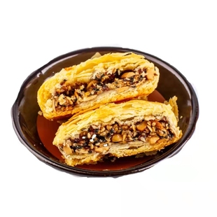 馃馅 子洲馃馅陕北特产双湖馃馅陕西传统糕点酥皮月饼 五仁枣泥馅