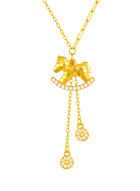 【生日礼物】周大生马上有钱项链