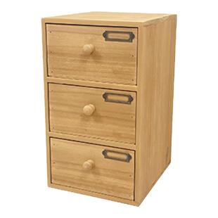 zakka木制多层收纳柜标签小柜木质桌面整理收纳夹缝柜抽屉式木盒