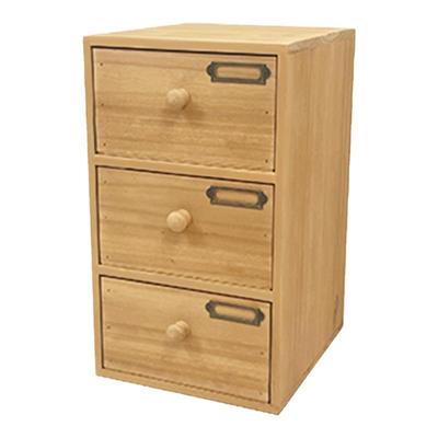 DIY手工木质办公桌面复古小清新